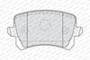 Sada brzdových destiček, kotoučová brzda FDB4058