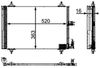 Mahle AC 323 000P Condenser, air conditioning
