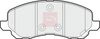 APEC Brake Pad Set, disc brake PAD1545