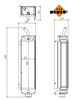 NRF Oil Cooler, engine oil 31883