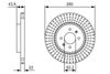 Bosch Brake Disc 0 986 479 B05