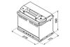 Bosch Starter Battery 0 092 S40 080