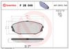 BREMBO Brake Pad Set, disc brake P 28 049