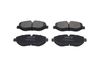 Комплект тормозных колодок, дисковый тормоз KAVO PARTS KBP-10025