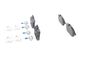 Brake Pad Set, disc brake ATE 13.0470-2639.2