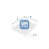 Фильтр салона UFI 53.043.00