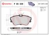 BREMBO Brake Pad Set, disc brake P 85 029
