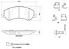 BREMBO Brake Pad Set, disc brake P 24 064G