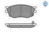 Meyle Brake Pad Set, disc brake 025 242 4616/W