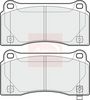 APEC Brake Pad Set, disc brake PAD1746