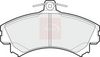 APEC Brake Pad Set, disc brake PAD1366