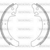 Комплект гальмівних колодок WOKING Z4129.00 (ZSA412900)