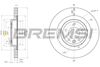 Тормозной диск BREMSI CD8434V (DBC434V)