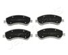 Комплект тормозных колодок, дисковый тормоз JAPANPARTS PA-0940AF