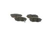 Комплект гальмівних колодок, дискове гальмо BOSCH 0 986 494 876 (BP2050, E9 90R-02A0871/3500, 24854)