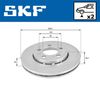 SKF Brake Disc VKBD 80003 V2