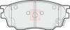 APEC Brake Pad Set, disc brake PAD1301