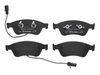 комплект спирачно феродо, дискови спирачки