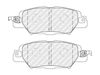 Ferodo FDB5116 Brake Pad Set, disc brake