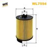 Фільтр масляний WIX FILTERS WL7594