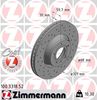 Гальмівний диск ZIMMERMANN 100.3318.52