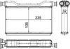 Mahle AH 189 000P Heat Exchanger, interior heating