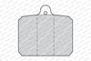 Ferodo Brake Pad Set, disc brake FDB55