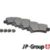 Комплект гальмівних колодок, дискове гальмо JP GROUP 4863701310 (4863701319)