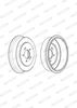 Ferodo Brake Drum FDR329334