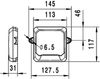 HELLA Arbeitsscheinwerfer LED - 1GA 995 193-031