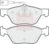 APEC Brake Pad Set, disc brake PAD1396