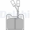 комплект спирачно феродо, дискови спирачки