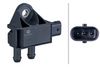 HELLA Sensor, exhaust pressure 6PP 358 392-011