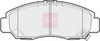 APEC Brake Pad Set, disc brake PAD1187
