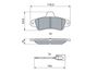 Bosch Brake Pad Set 0 986 460 991 (0986460991)