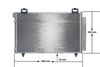 Mahle AC 814 000S Condenser, air conditioning