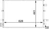 Mahle AC 690 000S Condenser, air conditioning
