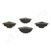 Комплект тормозных колодок, дисковый тормоз JAPANPARTS PP-0019AF