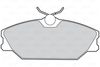 Sada brzdových destiček, kotoučová brzda 301473