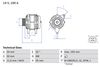 Bosch Alternator 0 986 082 350
