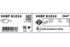 SKF Brake Pad Set, disc brake VKBP 81024