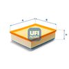 Воздушный фильтр UFI 30.542.00