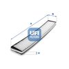 Filtr, vzduch v interiéru 53.158.00