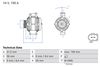 Bosch Alternator 0 986 085 260