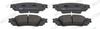 Комплект тормозных колодок, дисковый тормоз FERODO FDB5122 (22981)