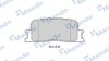 Комплект тормозных колодок, дисковый тормоз MANDO MBF015873