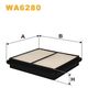 Повітряний фільтр WIX FILTERS WA6280