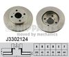 Тормозной диск NIPPARTS J3302124
