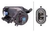 Hella Front Fog Light 1N0 010 327-161
