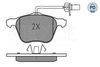 Meyle Brake Pad Set, disc brake 025 232 6920/PD
